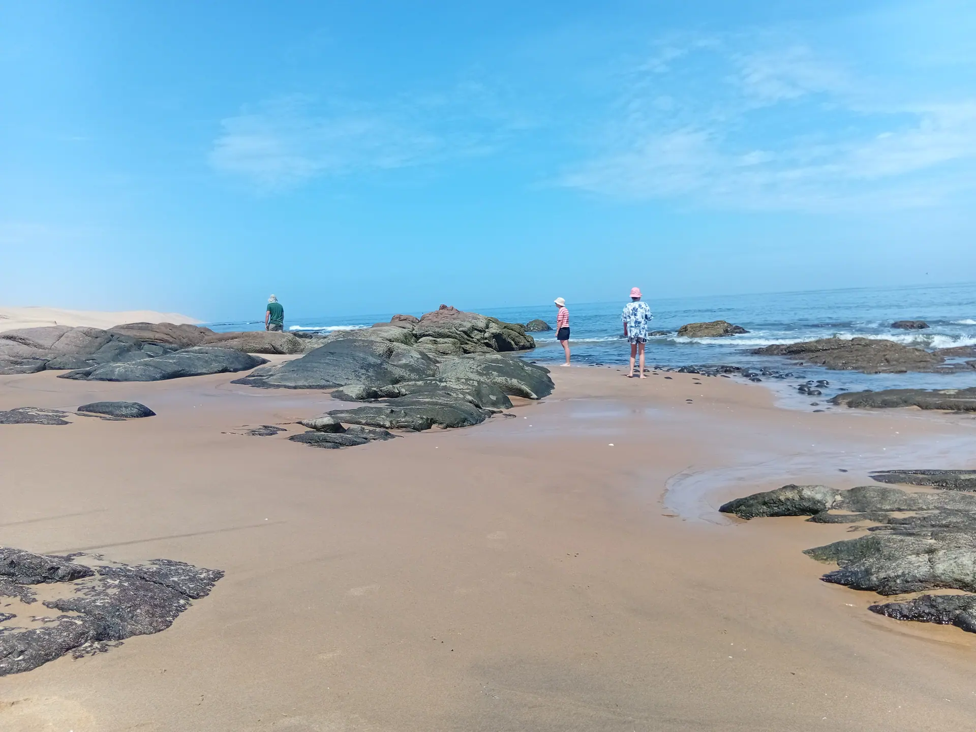 Remote Angola coastline photographed during an overland expedition